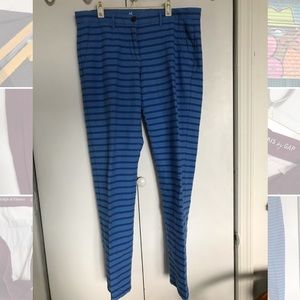 Gap Broken-in Straight, blue stipe, size 6